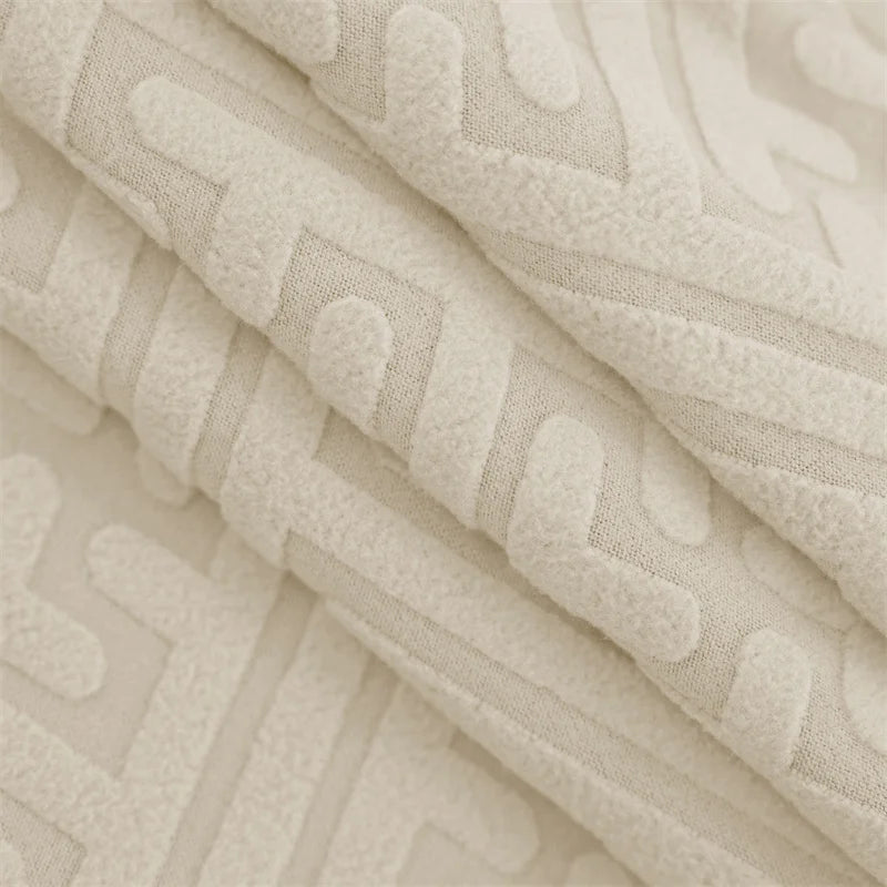 Jacquard Stretch-Stuhlbezug – Schmutzabweisender Esszimmerstuhl-Schutz