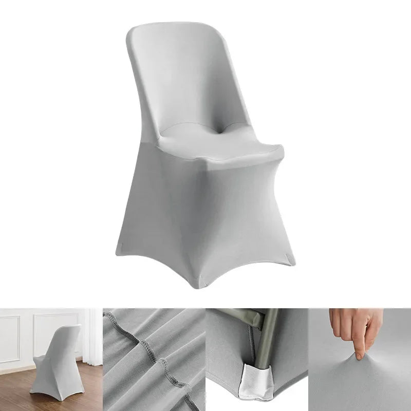 Stretch-Klappstuhlbezug – Waschbare Spandex Stuhlhusse