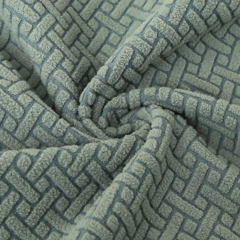Dicker Jacquard Stretch-Stuhlbezug – Elastischer Esszimmerstuhl-Schutz