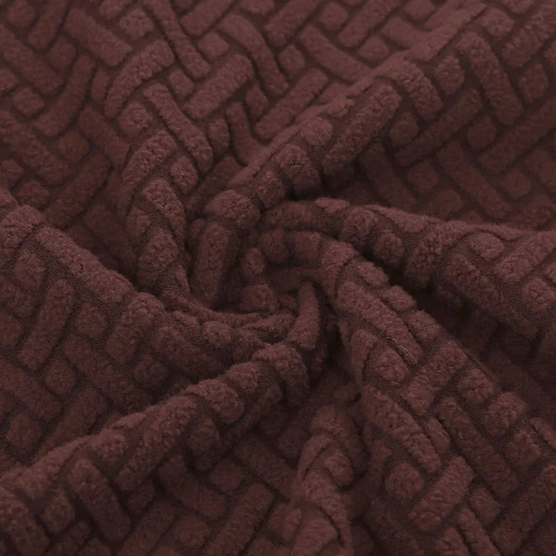 Dicker Jacquard Stretch-Stuhlbezug – Elastischer Esszimmerstuhl-Schutz