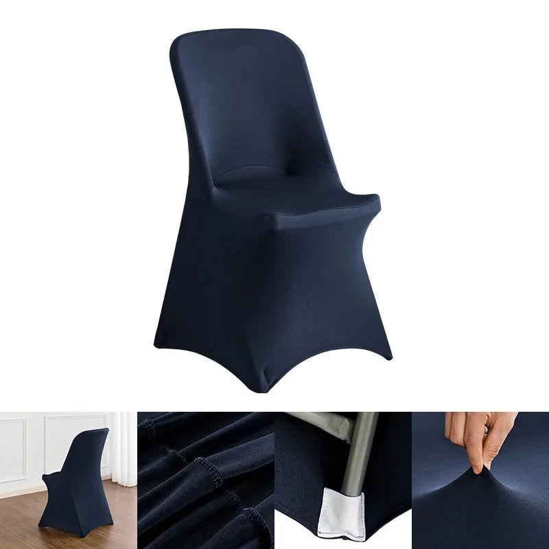 Stretch-Klappstuhlbezug – Waschbare Spandex Stuhlhusse