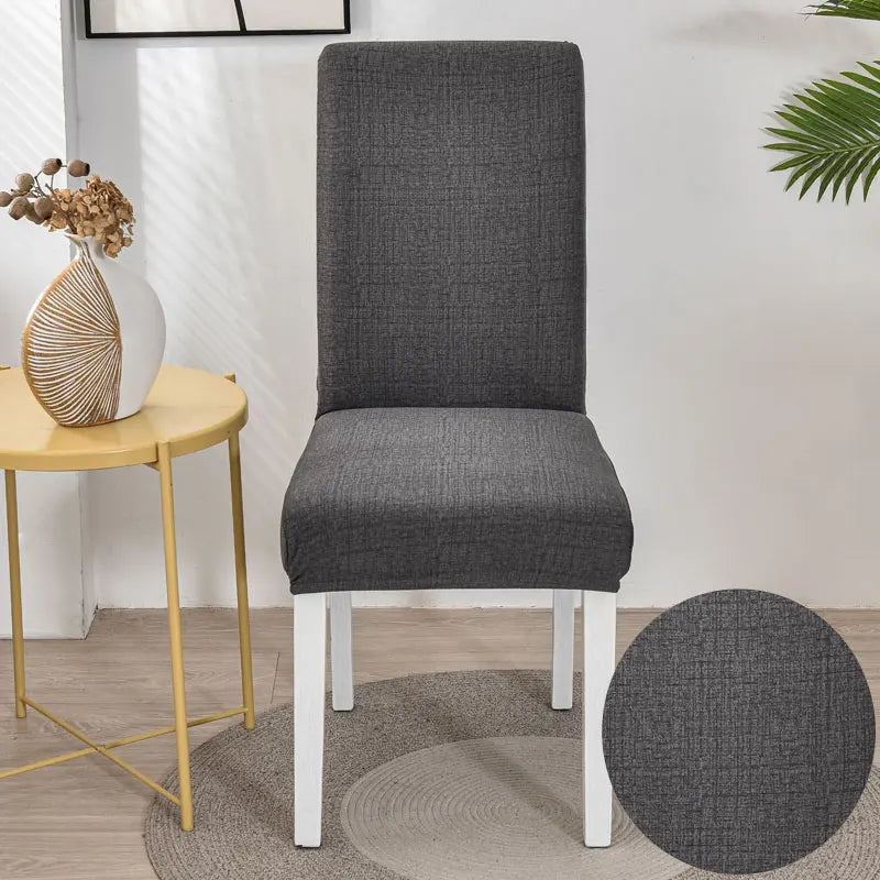 Boho Stretch-Stuhlbezug – Bedruckter Elastischer Esszimmerstuhl-Schutz