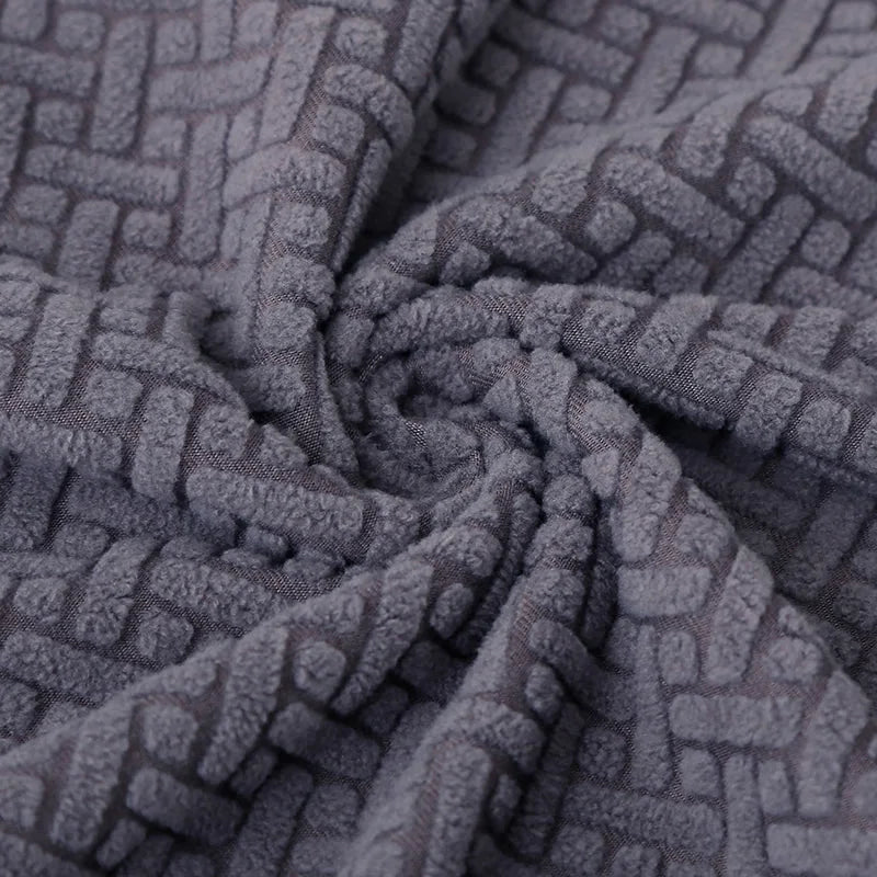 Dicker Jacquard Stretch-Stuhlbezug – Elastischer Esszimmerstuhl-Schutz