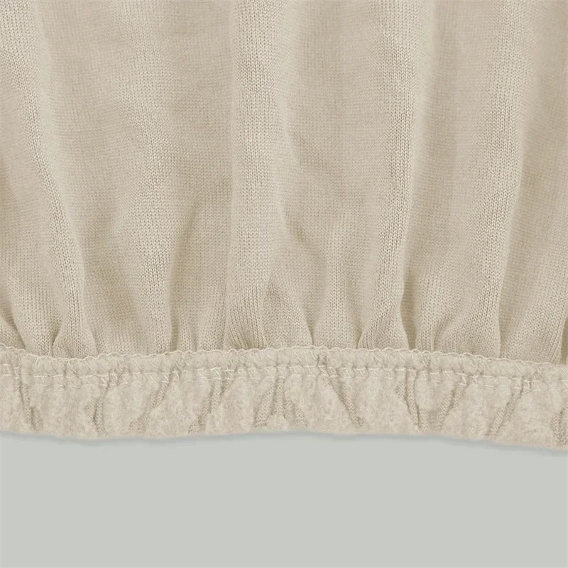 Jacquard Stretch-Stuhlbezug – Schmutzabweisender Esszimmerstuhl-Schutz
