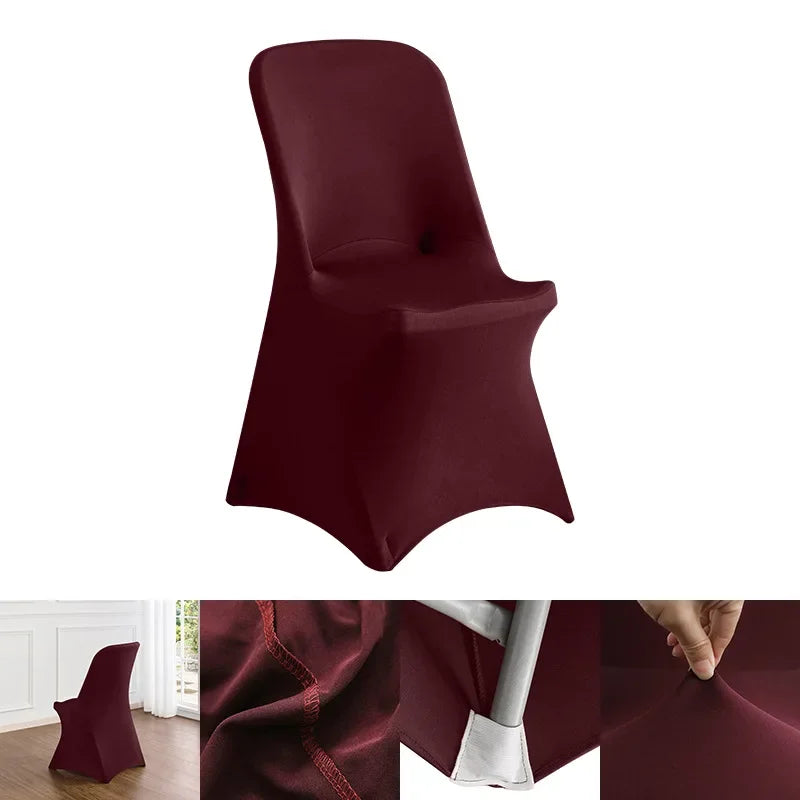Stretch-Klappstuhlbezug – Waschbare Spandex Stuhlhusse
