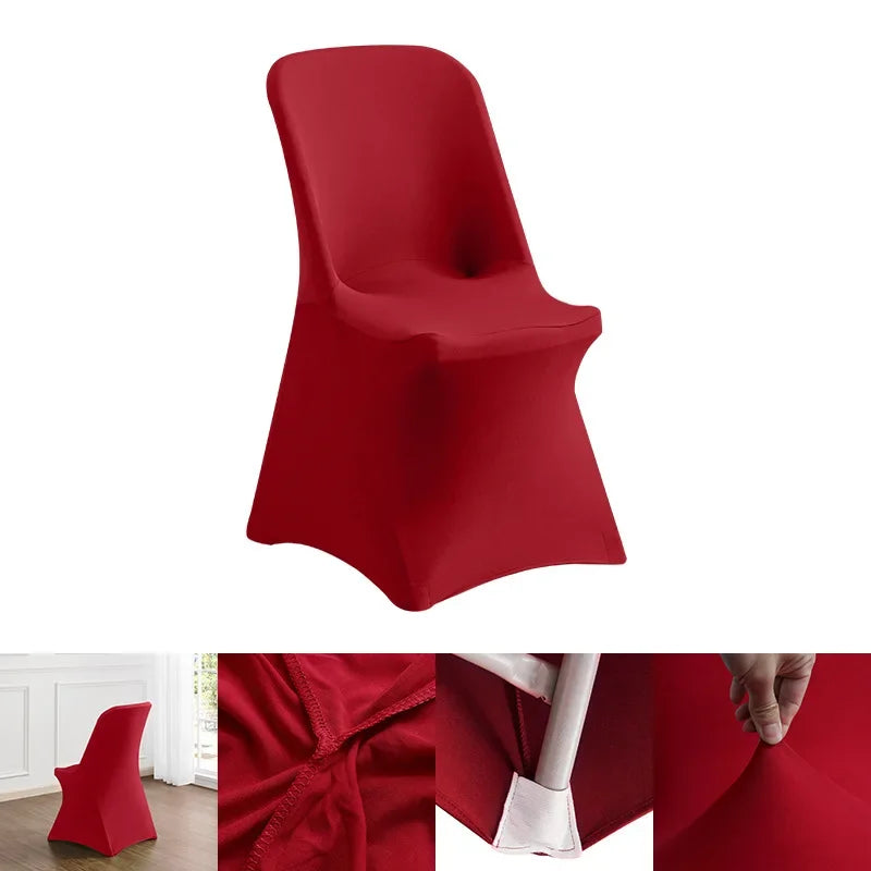Stretch-Klappstuhlbezug – Waschbare Spandex Stuhlhusse